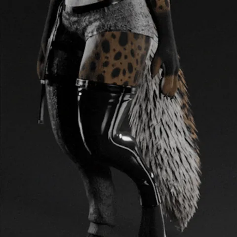 Half-Preemwear Cyber Pants