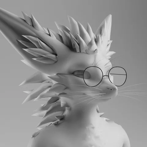 Round Glasses for Rex