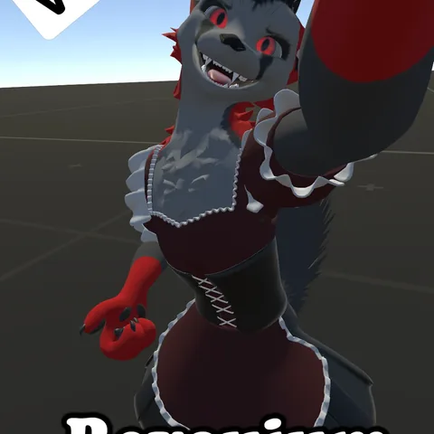 VRChat Rexouium Maid Outfit
